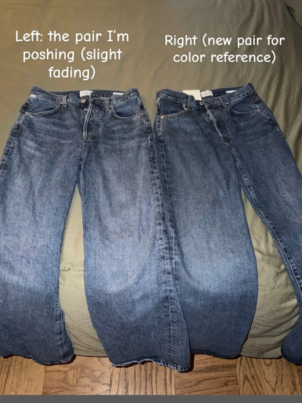 Citizens of Humanity Annina Medium Wash Blue Jeans in Westwood - Picture 9 of 10